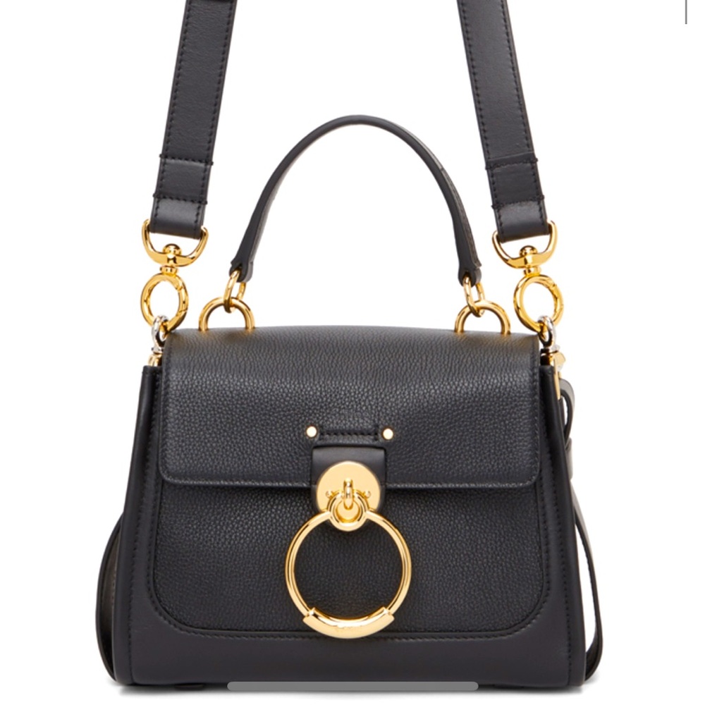 Chloe Black Mini Tess Bag